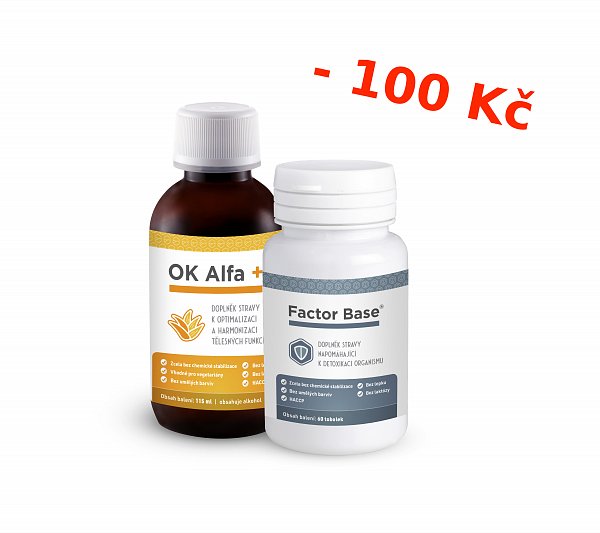 OK Alfa plus 115 ml + OKG Factor Base 60 ks