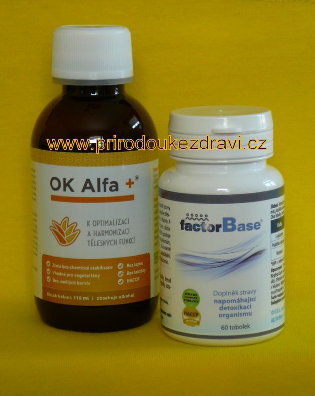 OK Alfa plus 115 ml + OKG Factor Base 60 ks