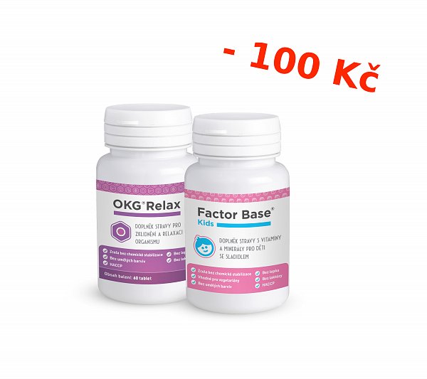OKG Relax 60 ks + Factor Base Kids 60 ks