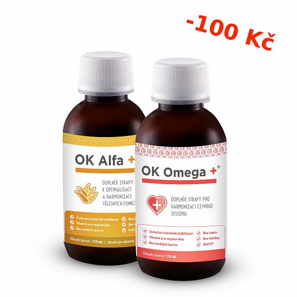 OK Alfa plus 115 ml + OK Omega plus 115 ml
